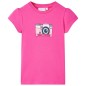 Kinder-T-Shirt Dunkelrosa 140 Kinder-T-Shirt Dunkelrosa 140