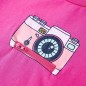 Kinder-T-Shirt Dunkelrosa 140 Kinder-T-Shirt Dunkelrosa 140