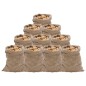 vidaXL Jutesäcke 10 Stk. 60x105 cm 100% Jute 220 g/m² vidaXL Jutesäcke 10 Stk. 60x105 cm 100% Jute 220 g/m²