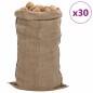 vidaXL Jutesäcke 30 Stk. 65x135 cm 100% Jute 340 g/m² vidaXL Jutesäcke 30 Stk. 65x135 cm 100% Jute 340 g/m²