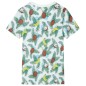 Kinder-Kurzarmshirt Mehrfarbig 128 Kinder-Kurzarmshirt Mehrfarbig 128