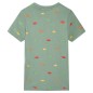 Kinder-Kurzarmshirt Khaki 140 Kinder-Kurzarmshirt Khaki 140