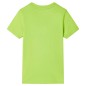 Kinder-Kurzarmshirt Limette 116 Kinder-Kurzarmshirt Limette 116