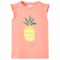 Kinder-T-Shirt Neonkoralle 128 Kinder-T-Shirt Neonkoralle 128