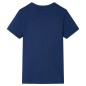 Kinder-Kurzarmshirt Dunkelblau 116 Kinder-Kurzarmshirt Dunkelblau 116