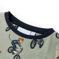 Kinderpyjama mit Kurzen Ärmeln Hellkhaki 128 Kinderpyjama mit Kurzen Ärmeln Hellkhaki 128