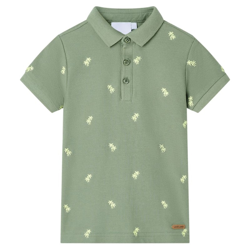 Kinder-Poloshirt Khaki 128 Kinder-Poloshirt Khaki 128