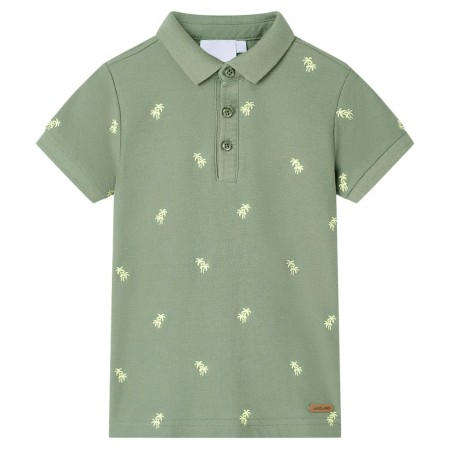 Kinder-Poloshirt Khaki 128