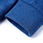 Kinder-Sweatshirt Dunkelblau Melange 128 Kinder-Sweatshirt Dunkelblau Melange 128