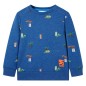 Kinder-Sweatshirt Dunkelblau Melange 104 Kinder-Sweatshirt Dunkelblau Melange 104