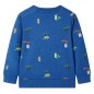 Kinder-Sweatshirt Dunkelblau Melange 104 Kinder-Sweatshirt Dunkelblau Melange 104