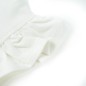 Kinder-T-Shirt mit Rüschenärmeln Weiß 92 Kinder-T-Shirt mit Rüschenärmeln Weiß 92