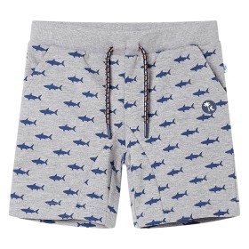 Kindershorts mit Kordelzug Hellkhaki Melange 92
