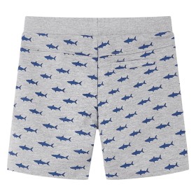 Kindershorts mit Kordelzug Hellkhaki Melange 92