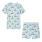 Kinderpyjama mit Kurzen Ärmeln Hellblau 92 Kinderpyjama mit Kurzen Ärmeln Hellblau 92