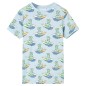 Kinderpyjama mit Kurzen Ärmeln Hellblau 92 Kinderpyjama mit Kurzen Ärmeln Hellblau 92