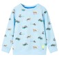Kinder-Sweatshirt Hellblau Melange 140 Kinder-Sweatshirt Hellblau Melange 140
