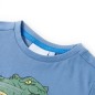 Kinder-T-Shirt Mittelblau 128 Kinder-T-Shirt Mittelblau 128