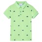 Kinder-Poloshirt Neongrün 92 Kinder-Poloshirt Neongrün 92