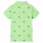 Kinder-Poloshirt Neongrün 92 Kinder-Poloshirt Neongrün 92