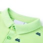 Kinder-Poloshirt Neongrün 92 Kinder-Poloshirt Neongrün 92