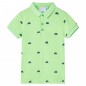 Kinder-Poloshirt Neongrün 116 Kinder-Poloshirt Neongrün 116
