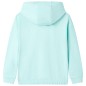 Kinder-Kapuzenpullover Hellblau 128 Kinder-Kapuzenpullover Hellblau 128