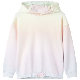 Kinder-Kapuzenpullover Weiß 140