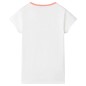 Kinder-T-Shirt Ecru 140