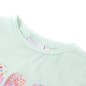 Kinder-T-Shirt Helles Minzgrün 116 Kinder-T-Shirt Helles Minzgrün 116