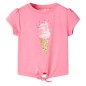 Kinder-T-Shirt Helles Neonrosa 116 Kinder-T-Shirt Helles Neonrosa 116