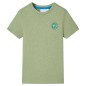 Kinder-T-Shirt Helles Khaki 140 Kinder-T-Shirt Helles Khaki 140