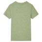 Kinder-T-Shirt Helles Khaki 140 Kinder-T-Shirt Helles Khaki 140