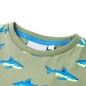 Kinder-T-Shirt Helles Khaki 92 Kinder-T-Shirt Helles Khaki 92