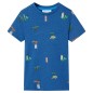 Kinder-T-Shirt Dunkelblau Melange 116 Kinder-T-Shirt Dunkelblau Melange 116