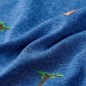 Kinder-T-Shirt Dunkelblau Melange 116 Kinder-T-Shirt Dunkelblau Melange 116