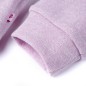 Kinder-Kapuzenpullover mit Reißverschluss Lila 128 Kinder-Kapuzenpullover mit Reißverschluss Lila 128