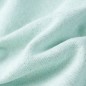 Kinder-Kapuzenpullover mit Reißverschluss Helles Minzgrün 116 Kinder-Kapuzenpullover mit Reißverschluss Helles Minzgrün 116