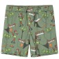 Kinderpyjama mit Kurzen Ärmeln Hellkhaki 92 Kinderpyjama mit Kurzen Ärmeln Hellkhaki 92