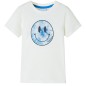 Kinder-T-Shirt Ecru 128 Kinder-T-Shirt Ecru 128