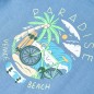 Kinder-T-Shirt Mittelblau 104 Kinder-T-Shirt Mittelblau 104
