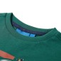 Kinder-Langarmshirt Grün 92