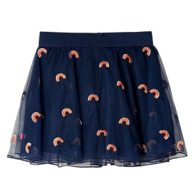Kinderrock mit Tüll Marineblau 140
