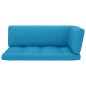 vidaXL 2-Sitzer-Palettensofa Schwarz Imprägniertes Kiefernholz vidaXL 2-Sitzer-Palettensofa Schwarz Imprägniertes Kiefernholz