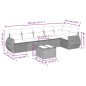vidaXL 7-tlg. Garten-Sofagarnitur mit Kissen Beige Poly Rattan vidaXL 7-tlg. Garten-Sofagarnitur mit Kissen Beige Poly Rattan