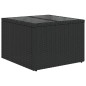 vidaXL 5-tlg. Garten-Sofagarnitur mit Kissen Schwarz Poly Rattan vidaXL 5-tlg. Garten-Sofagarnitur mit Kissen Schwarz Poly Rattan
