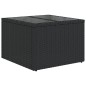 vidaXL 11-tlg. Garten-Sofagarnitur mit Kissen Schwarz Poly Rattan vidaXL 11-tlg. Garten-Sofagarnitur mit Kissen Schwarz Poly Rattan