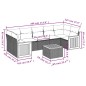 vidaXL 8-tlg. Garten-Sofagarnitur mit Kissen Beige Poly Rattan vidaXL 8-tlg. Garten-Sofagarnitur mit Kissen Beige Poly Rattan
