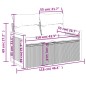 vidaXL 6-tlg. Garten-Sofagarnitur mit Kissen Beige Poly Rattan vidaXL 6-tlg. Garten-Sofagarnitur mit Kissen Beige Poly Rattan