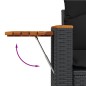 vidaXL 8-tlg. Garten-Sofagarnitur mit Kissen Schwarz Poly Rattan vidaXL 8-tlg. Garten-Sofagarnitur mit Kissen Schwarz Poly Rattan
